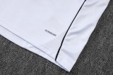 25-26 Man Utd White Half Pull Tracksuit #B2537(半拉链)