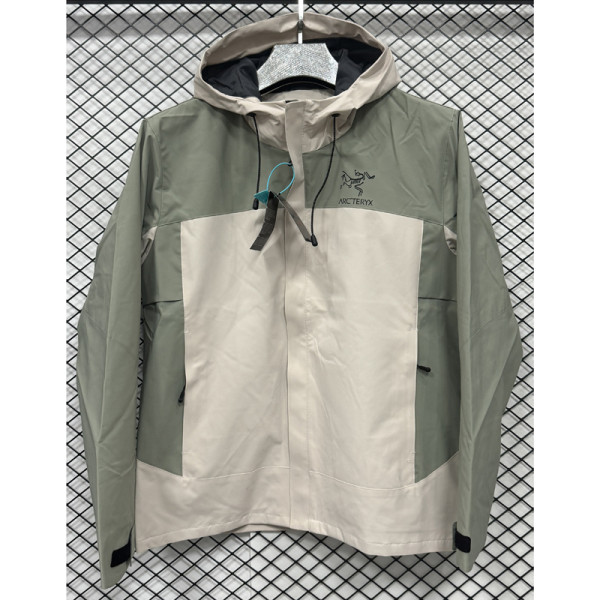 2024 ARC-TERYX Grey green Outdoor Jackets #F706冲锋衣
