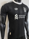 25-26 LIV Black Goalkeeper Player Version Soccer Jersey
