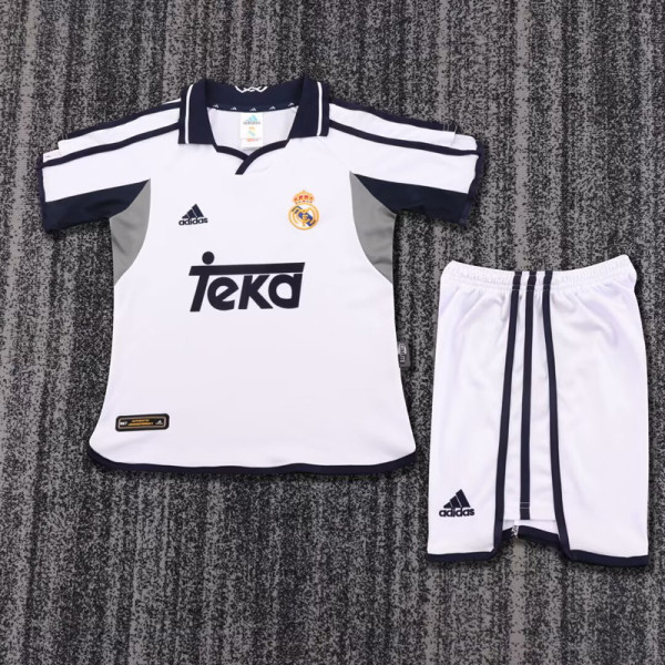 2000-2001 RMA Home Kids Retro Soccer Jersey