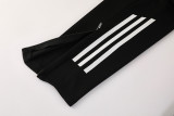 2025 AD Dark gray Half Pull Tracksuit #AB08 (半拉链)
