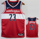 22-23 Wizards JORDAN #23 Red Top Quality Hot Pressing NBA Jersey