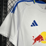 24-25 Leeds United Home Print Champions #25 amt Fans Soccer Jersey