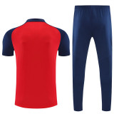 25-26  Man Utd Red Polo Tracksuit