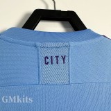 2019-2020 Man City Home Retro Soccer Jersey
