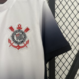 24-25 Corinthians Home Fans Soccer Jersey
