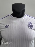 25-26 RMA White Special Edition Player Version Training Shirts (紫色标)
