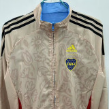 25-26 Boca Blue & Khaki Double Sided Windbreaker (双面风衣)