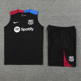 24-25 BAR Black Tank top and shorts suit