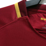 2017-2018 Roma Home Retro Soccer Jersey