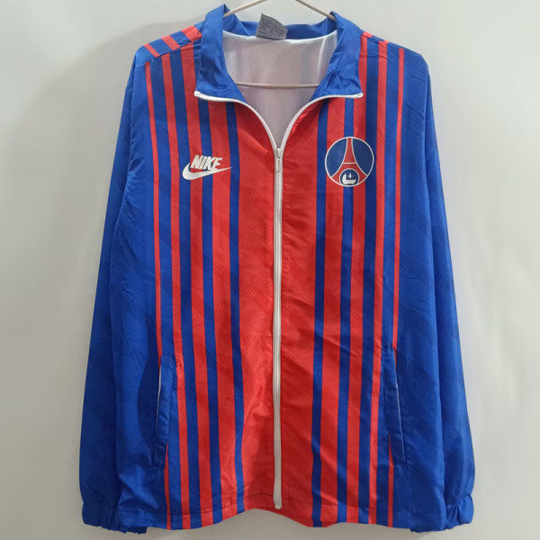 24-25 PSG Red blue Windbreaker