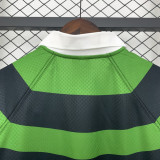 1999-2000 Racing de Santander  Away Retro Soccer Jersey (带章)