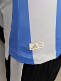 24-25  Argentina Home Player Version Soccer Jersey #CA