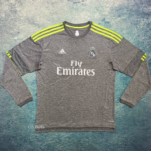 2015-2016 RMA Away Long Sleeve Retro Soccer Jersey (长袖)
