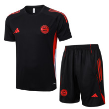 25-26 Bayern Black Training Short Suit #D2556