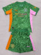25-26 Man City Green Goalkeeper Kids Soccer Jersey