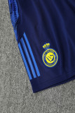 24-25 AL-Nassr Royal Blue Tank top and shorts suit