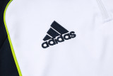25-26 RMA White Half Pull Tracksuit #B2544(半拉链)