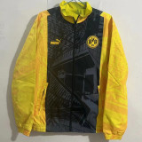 23-24 Dortmund black & Yellow Double Sided Windbreaker (双面风衣)