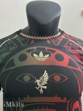 25-26 Mexico Black Red Special Edition Player Version Soccer Jersey