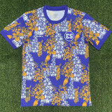 25-26 Salvador Blue Yellow Training shirts
