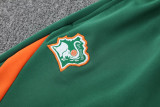 25-26 Ivory Coast Dark green Jacket Tracksuit