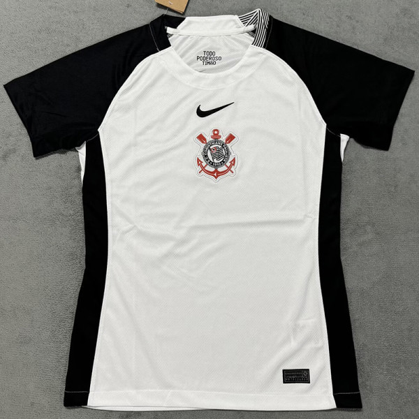 25-26 Corinthians Home Women Soccer Jersey (女)