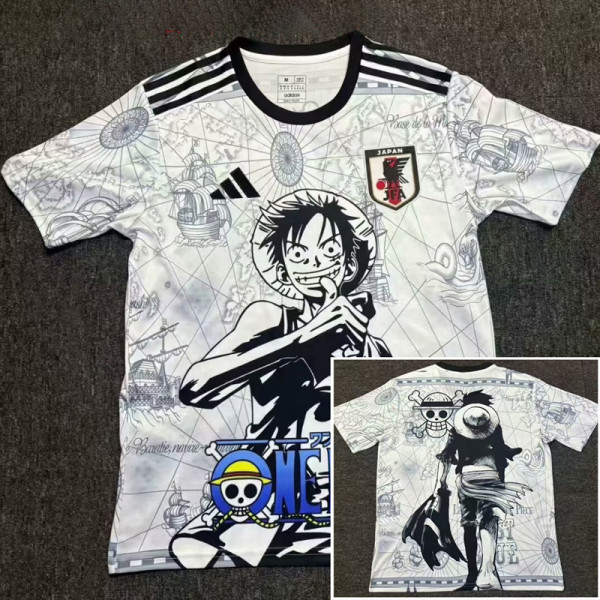 24-25 Japan Special Edition Fans Soccer Jersey (草帽路飞)