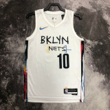 22-23 Nets SIMMONS #10 White City Edition Top Quality Hot Pressing NBA Jersey