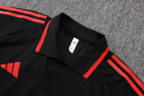 25-26 Bayern Black Polo Tracksuit #C2515