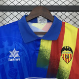 1995-1996 Valencia Away Retro Soccer Jersey