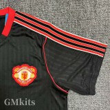 25-26 Man Utd Black Retro Edition Training shirts