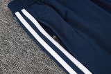 2025 AD Royal blue Half Pull Tracksuit #07(半拉链)