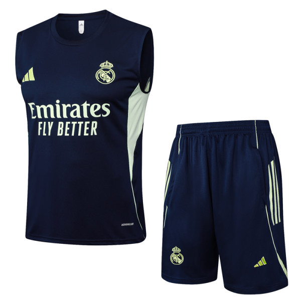 25-26 RMA Royal blue Tank top and shorts suit #D2562