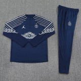 25-26 PSG Jordan Royal blue Jacket Tracksuit