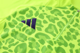 2025 AD Fluorescent green Half Pull Tracksuit #AB08 (半拉链)