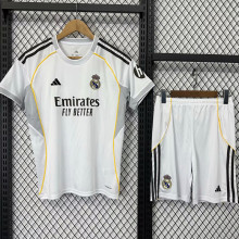 25-26 RMA Home Kids Soccer Jersey