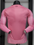 25-26 Inter Miami Home Long Sleeve Player Version Soccer Jersey (长袖球员)