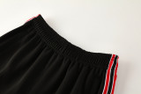 25-26 Man Utd Black Red Jacket Tracksuit #05