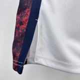 2024 Olympic Game USA LEONARD # 8 White Basketball Jersey