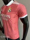 25-26 RMA Pink Special Edition Player Version Training Shirts (翻领)