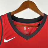 22-23 ROCKETS DURANT #35 Red Top Quality Hot Pressing NBA Jersey