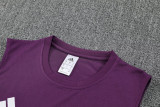 25-26 Man Utd Purple Tank top and shorts suit