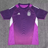 25-26 Argentina Purple Goalkeeper Soccer Jersey
