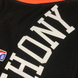 22-23 KNICKS ANTHONY #7 Black City Edition Top Quality Hot Pressing NBA Jersey