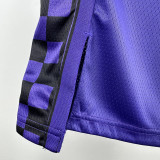 23-24 Kings SABONIS #11 Purple Top Quality Hot Pressing NBA Jersey (Trapeze Edition)飞人版