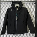 2024 DST Cotton Thickened warm Black Outdoor Jackets #A802加棉冲锋衣