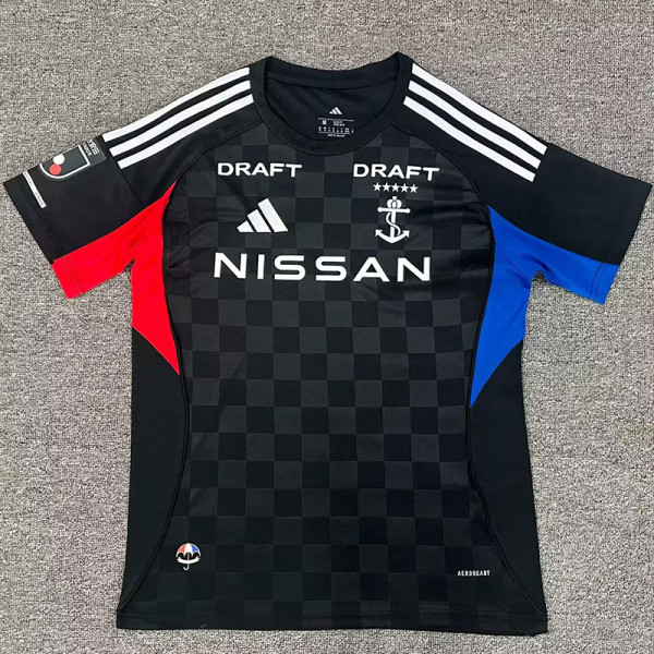 25-26 Yokohama F. Marinos Black Fans Soccer Jersey 横滨水手