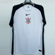 25-26 Corinthians Home 1:1 Fans Soccer Jersey