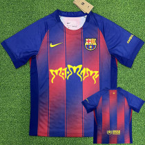 25-26 BAR Home Print Personalized AD Fans Soccer Jersey (Motomami)
